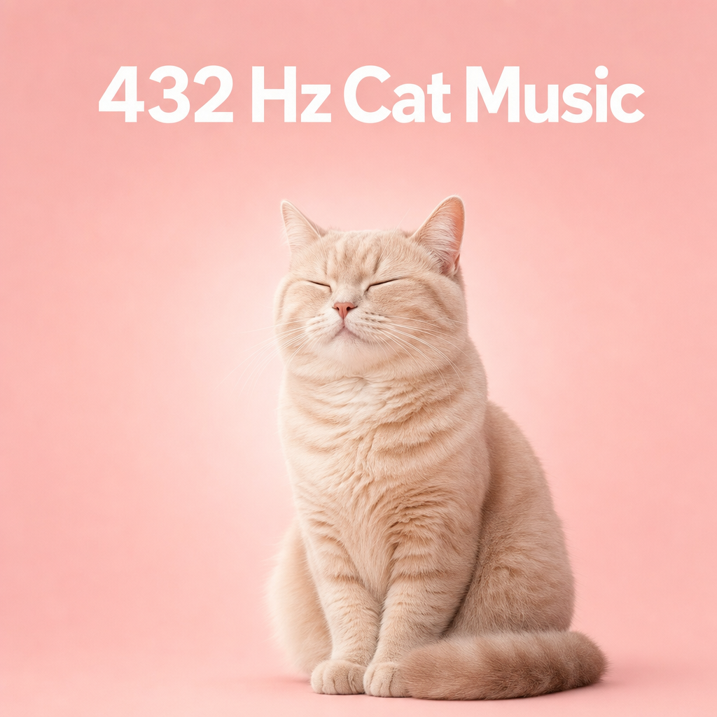 432 Hz Cat Music playlist cover